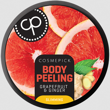 Cosmepick -  Cosmepick Grapefruit&Ginger peeling cukrowy do ciała, 200 ml